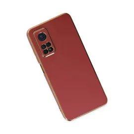 Newface Xiaomi Mi 10T Kılıf Volet Silikon - Kırmızı