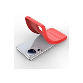 Newface Xiaomi Mi 13 Lite Kılıf Optimum Silikon - Kırmızı