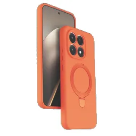 Newface Xiaomi Mi 15T Regal Magsafe Standlı Kapak - Turuncu