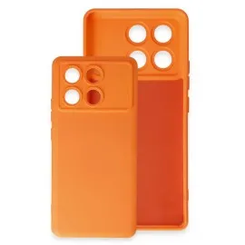 Newface Xiaomi Poco X6 Pro Kılıf Nano Içi Kadife Silikon - Lila