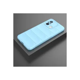 Newface Xiaomi Redmi 12C Kılıf Optimum Silikon - Sky Blue