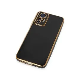 Newface Xiaomi Redmi Note 12S Kılıf Volet Silikon - Siyah