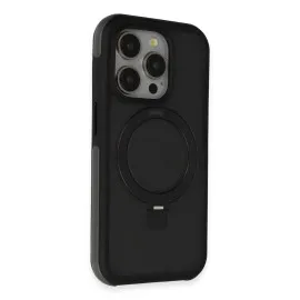 Joko Iphone 15 Pro Zorda Airbag Magsafe Standlı Kapak - Siyah