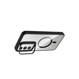 Joko Samsung Galaxy S25 Remim Lensli Magsafe Standlı Kapak - Siyah