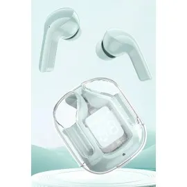 Konfulon GT13 Dijital Şarj Göstergeli Kablosuz Airpods Kulaklık - Beyaz
