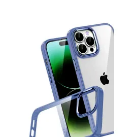 Newface Apple Iphone 15 Pro Max Razer Lensli Silikon - Lacivert