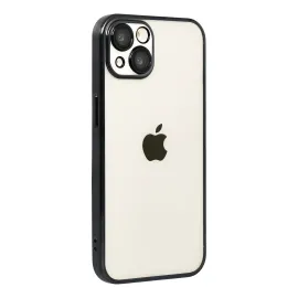 Newface Apple Iphone 15 Razer Lensli Silikon - Siyah