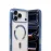 Newface Apple Iphone 17 Pro Max Kross Magneticsafe Kapak - Sierra Blue