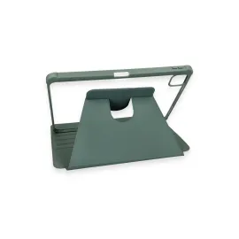 Newface iPad Pro 11 (2021) Kılıf Starling 360 Kalemlikli Tablet Kılıf - Koyu Yeşil