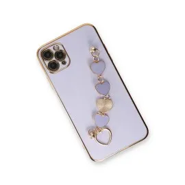 Newface Iphone 11 Pro Kılıf Esila Silikon - Lila
