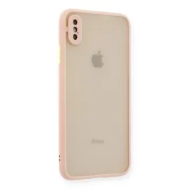 Newface Iphone X Kılıf Montreal Silikon Kapak - Pembe