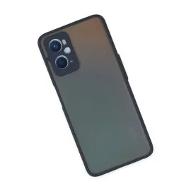 Newface Oppo A96 Kılıf Montreal Silikon Kapak - Lacivert