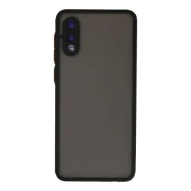 Newface Samsung Galaxy A02 Kılıf Montreal Silikon Kapak - Siyah