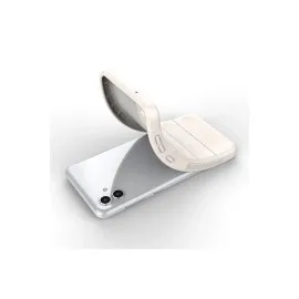 Newface Samsung Galaxy A04 Kılıf Optimum Silikon - Krem