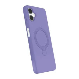 Newface Samsung Galaxy A06 Regal Magsafe Standlı Kapak - Lila