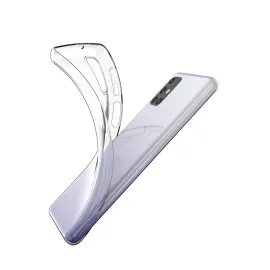 Newface Samsung Galaxy M31S Kılıf Lüx Şeffaf Silikon