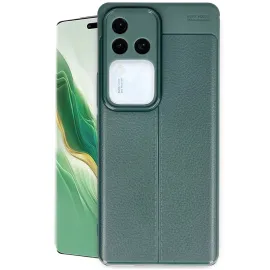 Newface Vivo V30 5G Kılıf Auto Focus Kapak - Koyu Yeşil