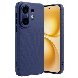 Newface Vivo X200 Fe Auto Focus Karbon Kapak - Lacivert
