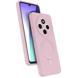 Newface Xiaomi Redmi 14C Regal Magsafe Standlı Kapak - Açık Pembe