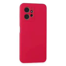 Newface Xiaomi Redmi Note 12 4G Kılıf Nano Içi Kadife Silikon - Pembe