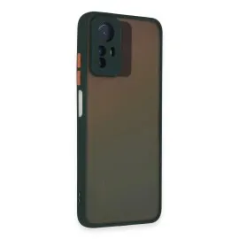 Newface Xiaomi Redmi Note 12S Kılıf Montreal Silikon Kapak - Yeşil