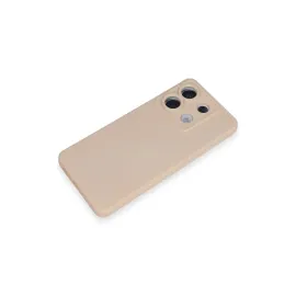 Newface Xiaomi Redmi Note 13 Pro 5G Kılıf Nano Içi Kadife Silikon - Pudra