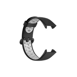 Newface Xiaomi Redmi Watch 2 Spor Delikli Kordon - Siyah-Gri