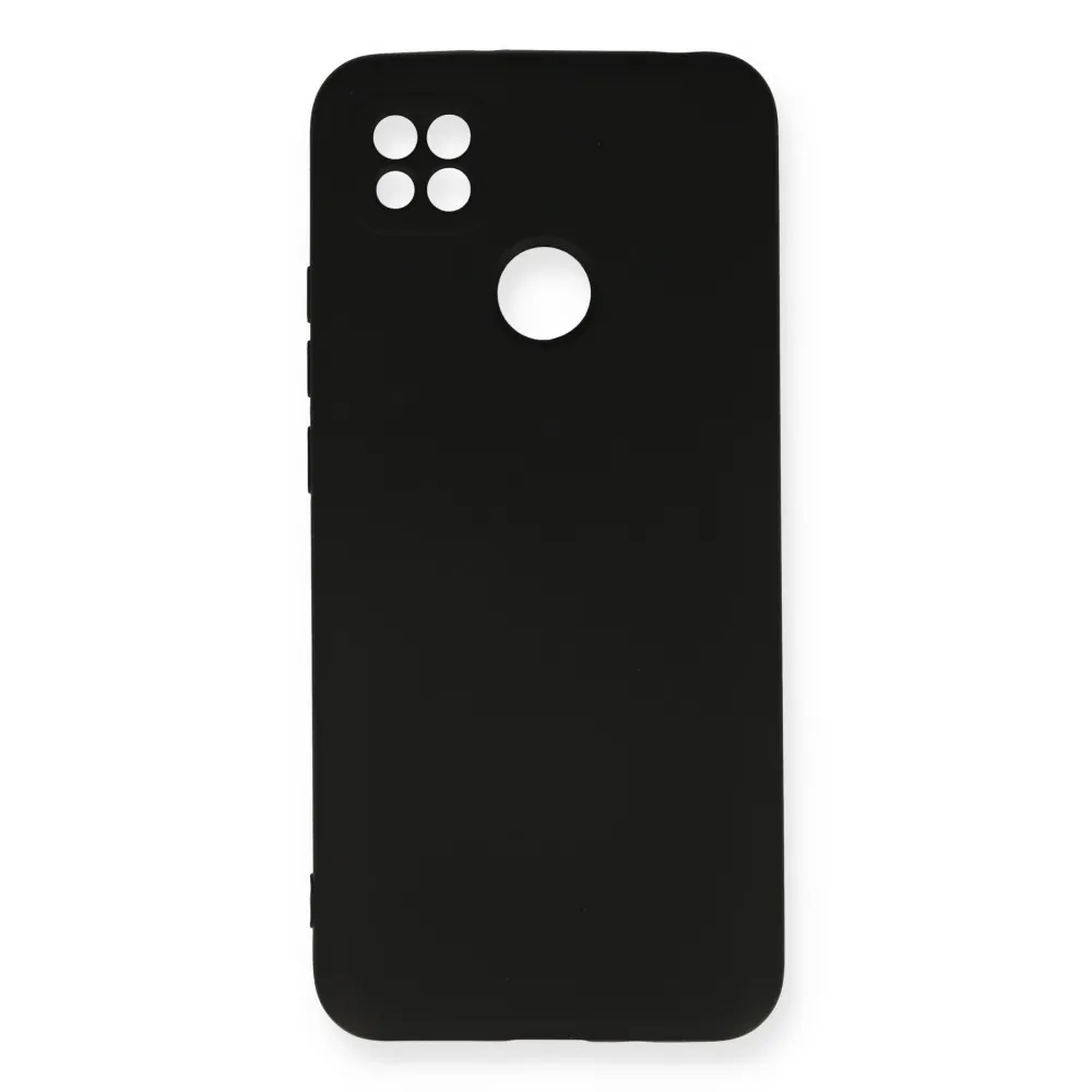 Newface Xiaomi Redmi 9C Kılıf Nano Içi Kadife  Silikon - Siyah