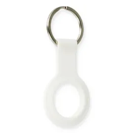 Newface Airtag Silikon Kılıf - Beyaz