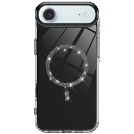 Newface Apple Iphone 17 Air Live Diamond Magsafe Kapak - Siyah