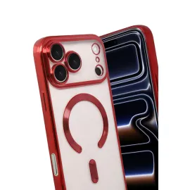 Newface Apple Iphone 17 Pro Kross Magneticsafe Kapak - Kırmızı