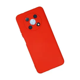 Newface Huawei Nova Y90 Kılıf Nano Içi Kadife Silikon - Kırmızı