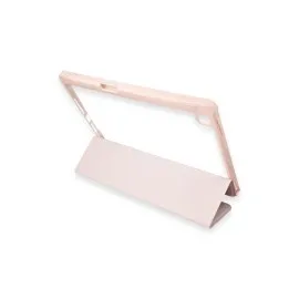 Newface Ipad 10.2 (7.nesil) Kılıf Kalemlikli Hugo Tablet Kılıfı - Rose Gold
