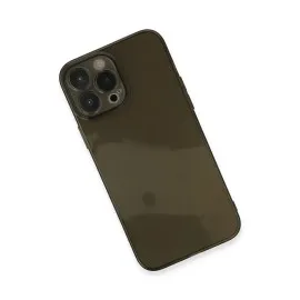 Newface Iphone 13 Pro Max Kılıf Fly Lens Silikon - Siyah