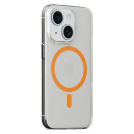 Newface Iphone 14 Kılıf Bubble Magsafe Kapak - Turuncu