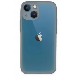 Newface Iphone 15 Plus Kılıf Montreal Silikon Kapak - Gri