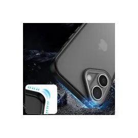 Newface Iphone 16 Kılıf Elegant Kapak - Siyah