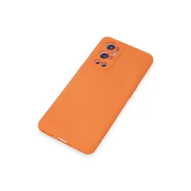 Newface One Plus 9 Pro Kılıf Nano Içi Kadife Silikon - Turuncu