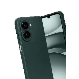 Newface Samsung Galaxy A07 Auto Focus Karbon Kapak - Koyu Yeşil