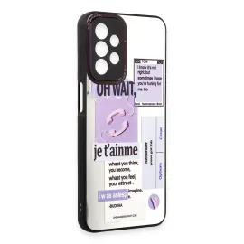 Newface Samsung Galaxy A23 4G Kılıf Mirror Desenli Kapak - Mirror - 4