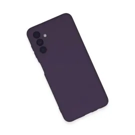 Newface Samsung Galaxy A24 4G Kılıf Nano Içi Kadife Silikon - Mor
