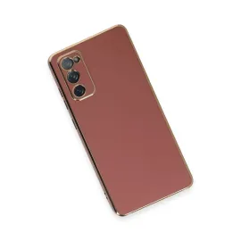 Newface Samsung Galaxy S20 Fe Kılıf Volet Silikon - Kırmızı