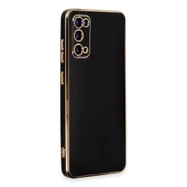 Newface Samsung Galaxy S20 Kılıf Volet Silikon - Siyah
