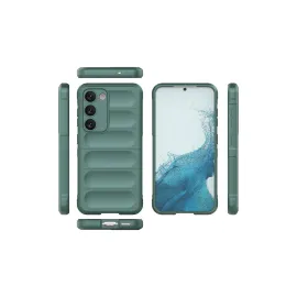 Newface Samsung Galaxy S23 Plus Kılıf Optimum Silikon - Koyu Yeşil