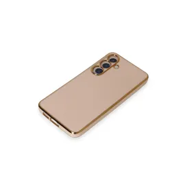 Newface Samsung Galaxy S24 Kılıf Volet Silikon - Pembe