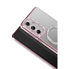 Joko Samsung Galaxy S26 Plus Joke Simli Magneticsafe Kılıf - Pembe