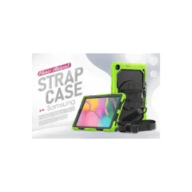 Newface Samsung Galaxy T510 Tab A 10.1 Kılıf Pars Tablet Kapak - Yeşil