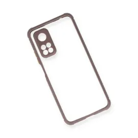 Newface Xiaomi Mi 10T Pro Kılıf Miami Şeffaf Silikon - Açık Mor