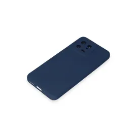 Newface Xiaomi Mi 13 Kılıf Nano Içi Kadife Silikon - Lacivert