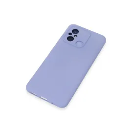Newface Xiaomi Redmi 12C Kılıf Nano Içi Kadife Silikon - Lila